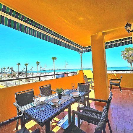 Beachfront Duplex 1ª Linea & Terraces Oceanfront エル・プエルト・デ・サンタ・マリア エクステリア 写真