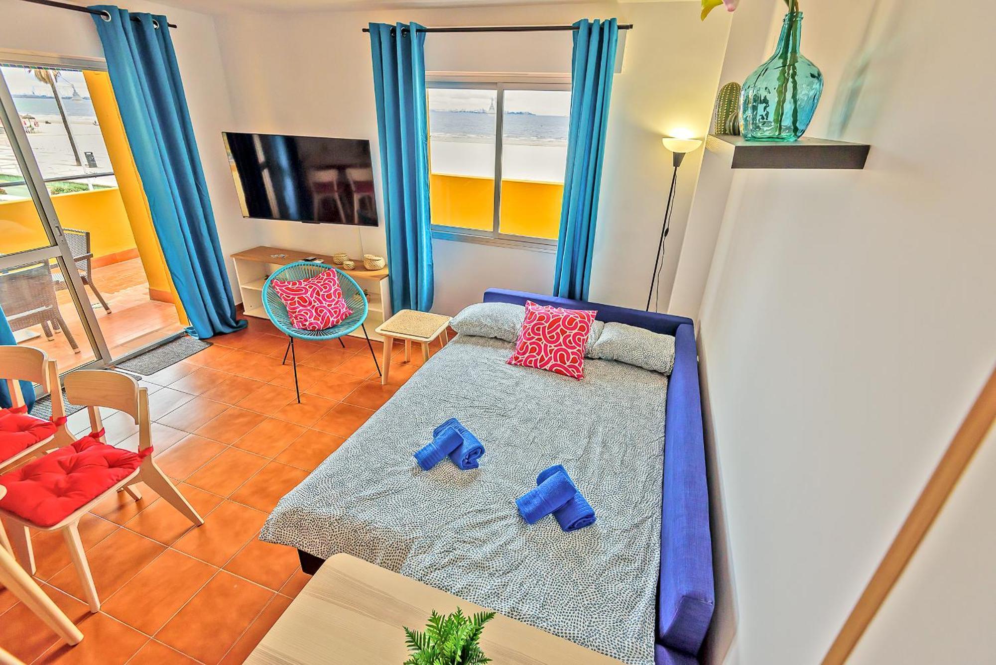 Beachfront Duplex 1ª Linea & Terraces Oceanfront エル・プエルト・デ・サンタ・マリア エクステリア 写真