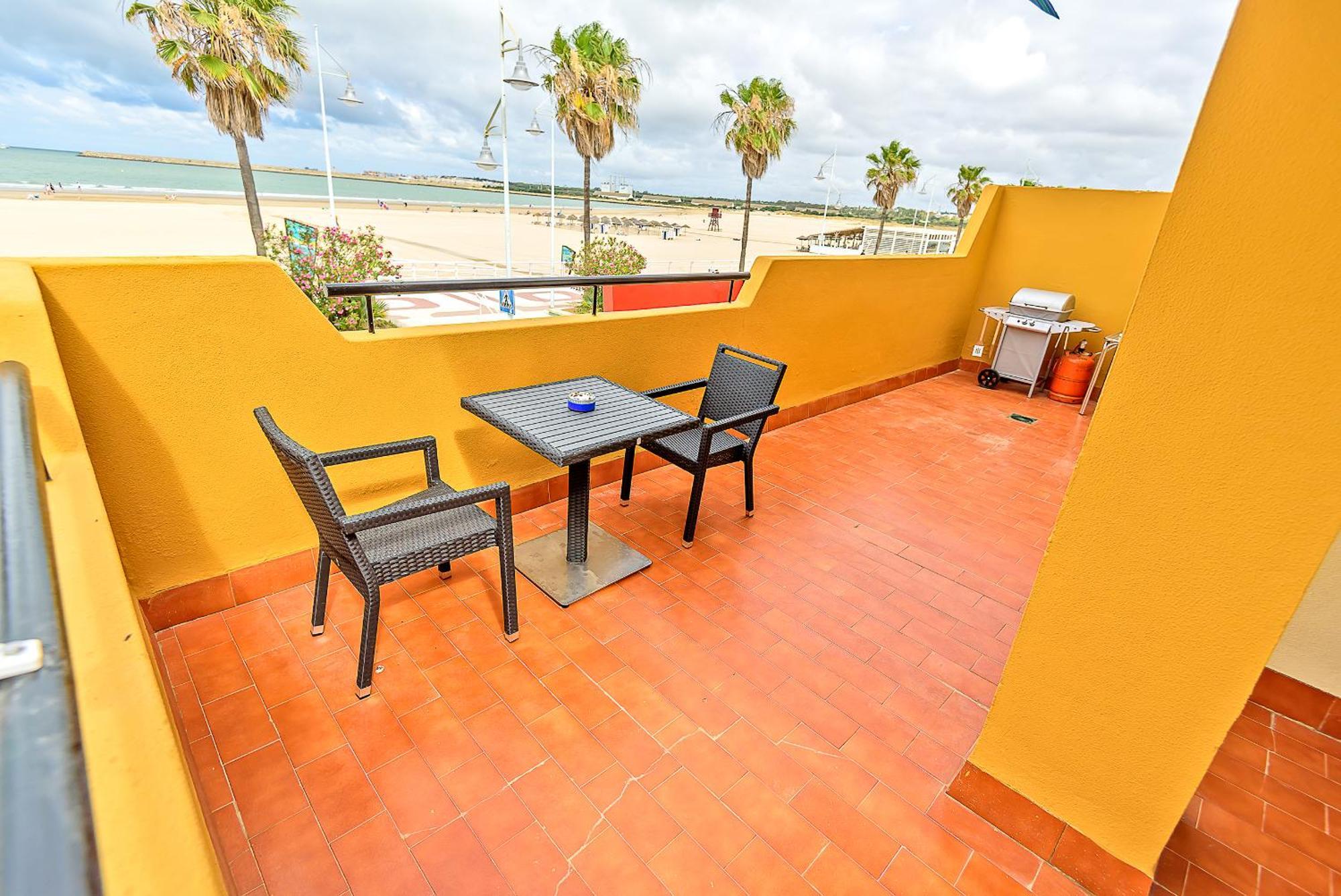 Beachfront Duplex 1ª Linea & Terraces Oceanfront エル・プエルト・デ・サンタ・マリア エクステリア 写真