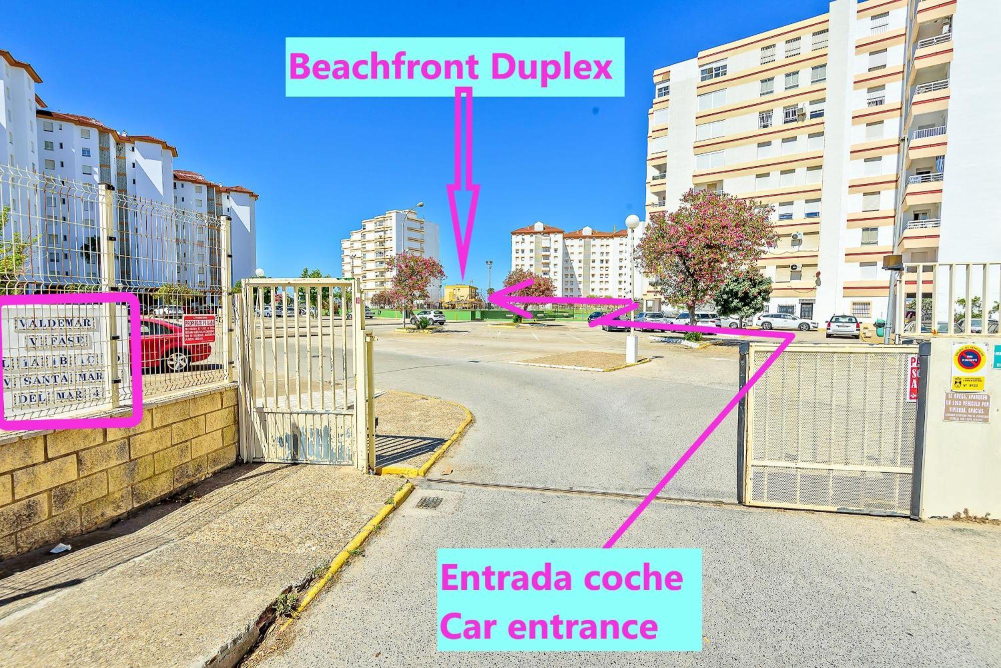 Beachfront Duplex 1ª Linea & Terraces Oceanfront エル・プエルト・デ・サンタ・マリア エクステリア 写真